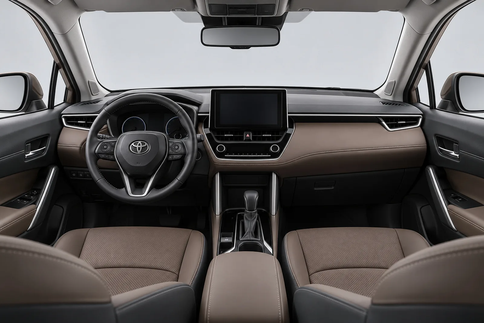 Toyota Corolla Cross XEI 2.0 CVT, interior, tablero y volante